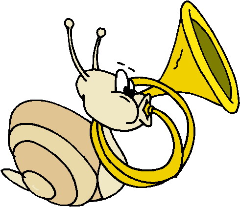 Music animals clip art