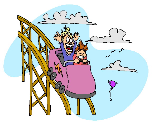 Rollercoaster clip art