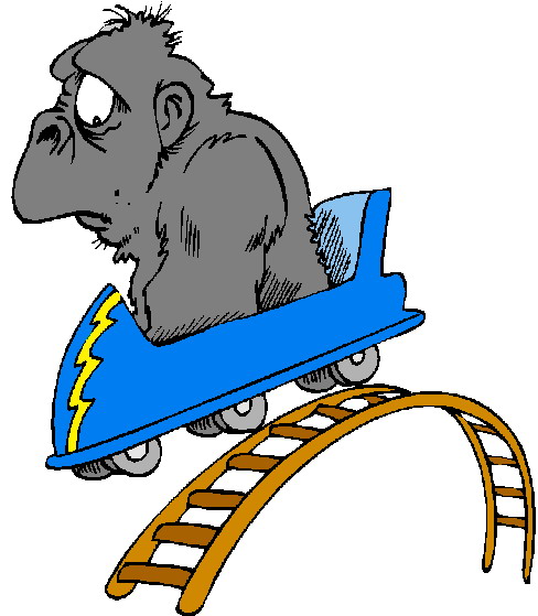 Rollercoaster clip art