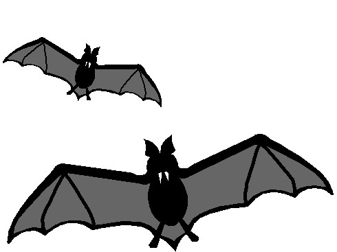 Bats clip art