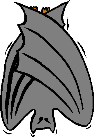 Bats clip art