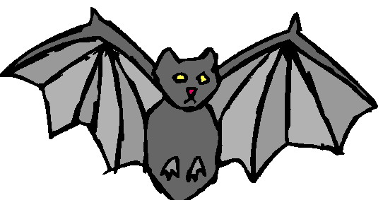 Bats clip art