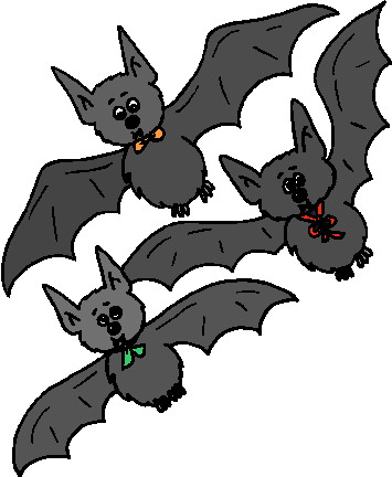 Bats clip art