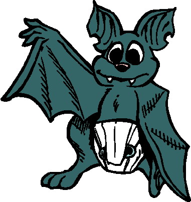 Bats clip art