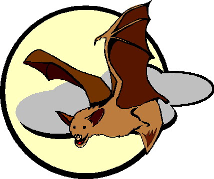 Bats clip art