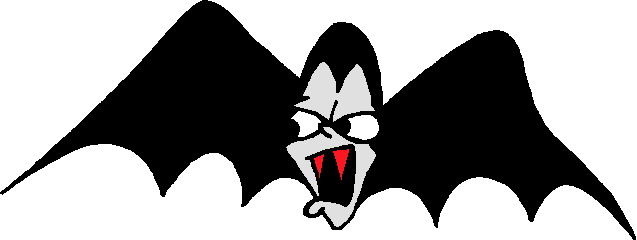 Bats clip art