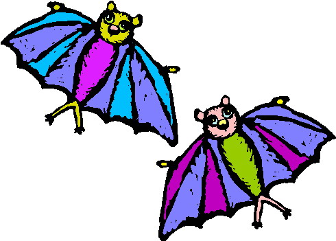 Bats clip art