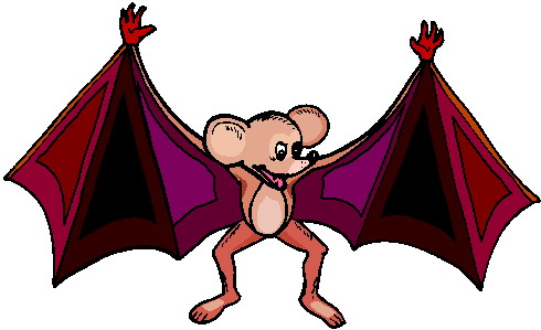 Bats clip art