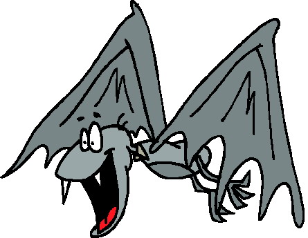 Bats clip art