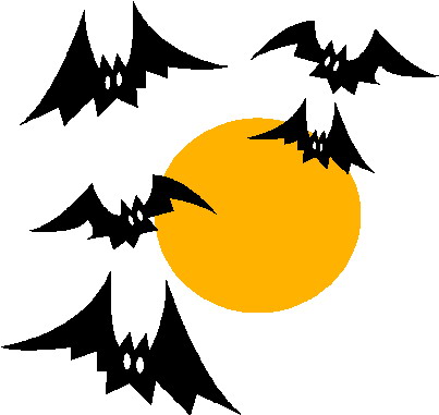 Bats clip art