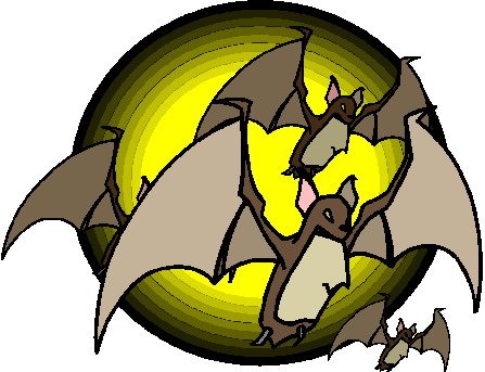 Bats clip art