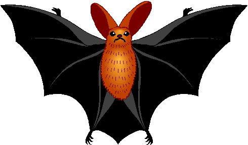 Bats clip art