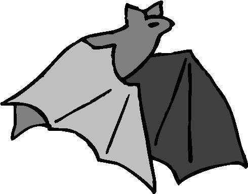 Bats clip art