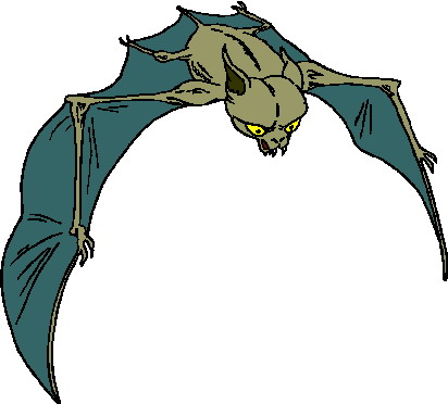 Bats clip art