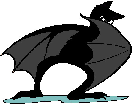 Bats clip art