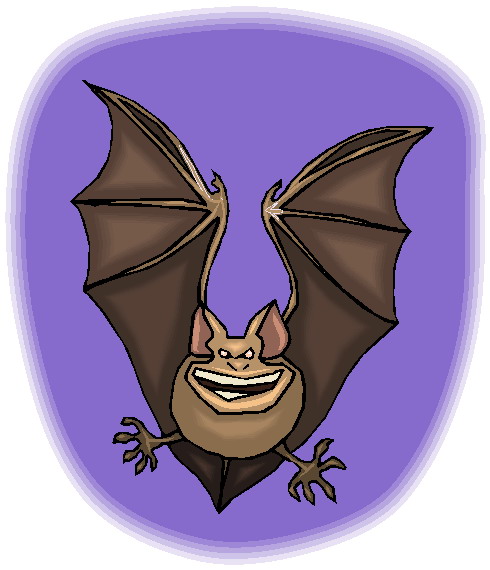 Bats clip art