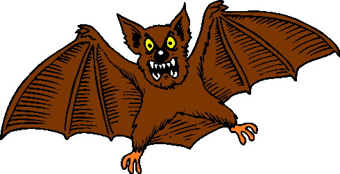 Bats clip art