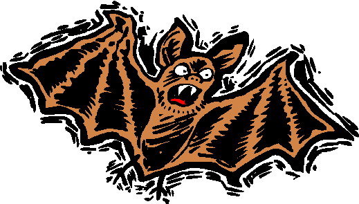 Bats clip art