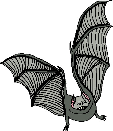 Bats clip art