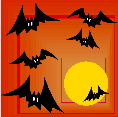 Bats clip art