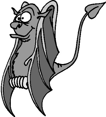 Bats clip art