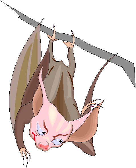 Bats clip art