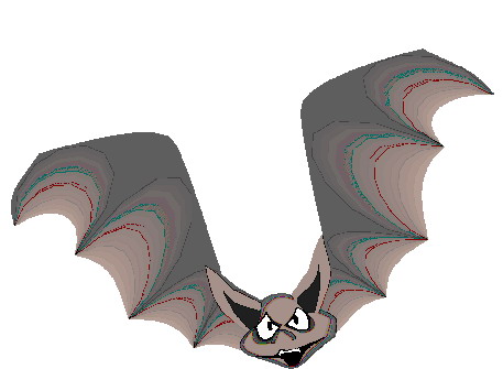 Bats clip art