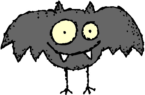 Bats clip art