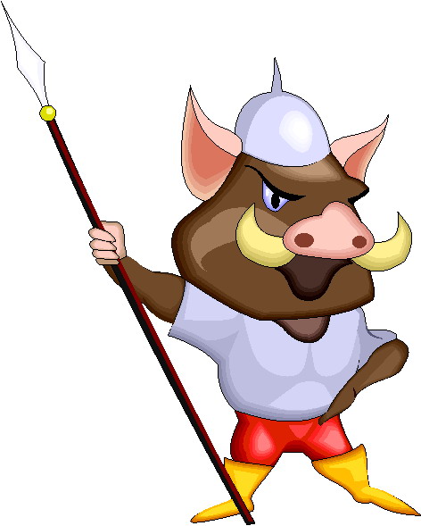 Boars clip art