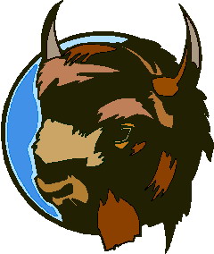 Buffaloes clip art