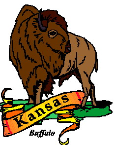 Buffaloes clip art