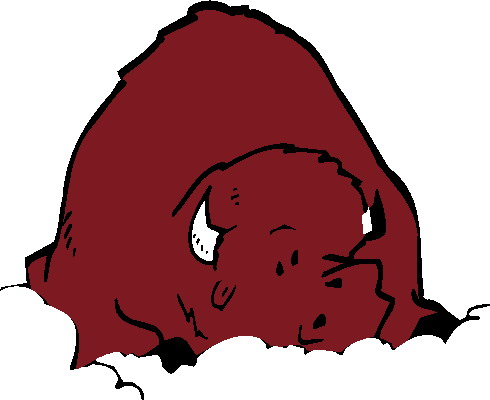 Buffaloes clip art