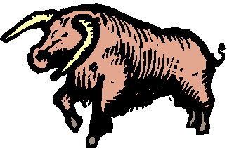 Buffaloes clip art