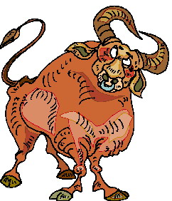 Buffaloes clip art