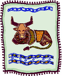 Buffaloes clip art