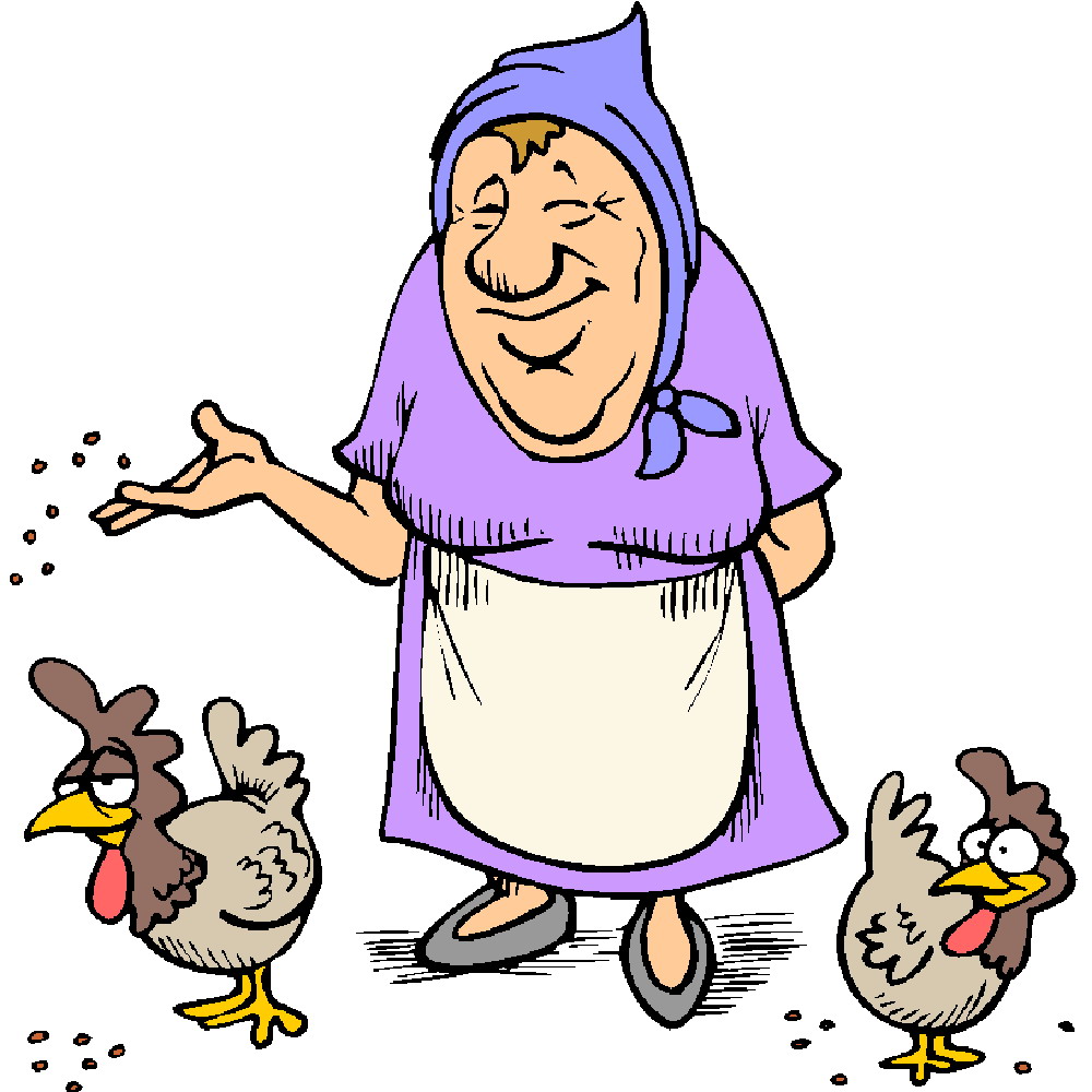 Chickens clip art