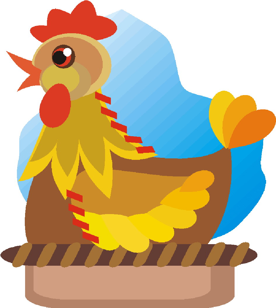 Chickens clip art