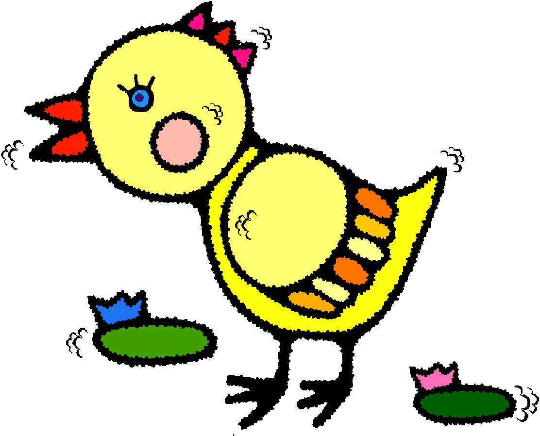 Chickens clip art