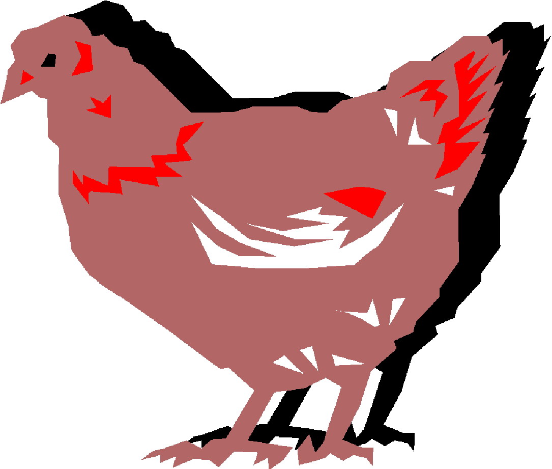 Chickens clip art