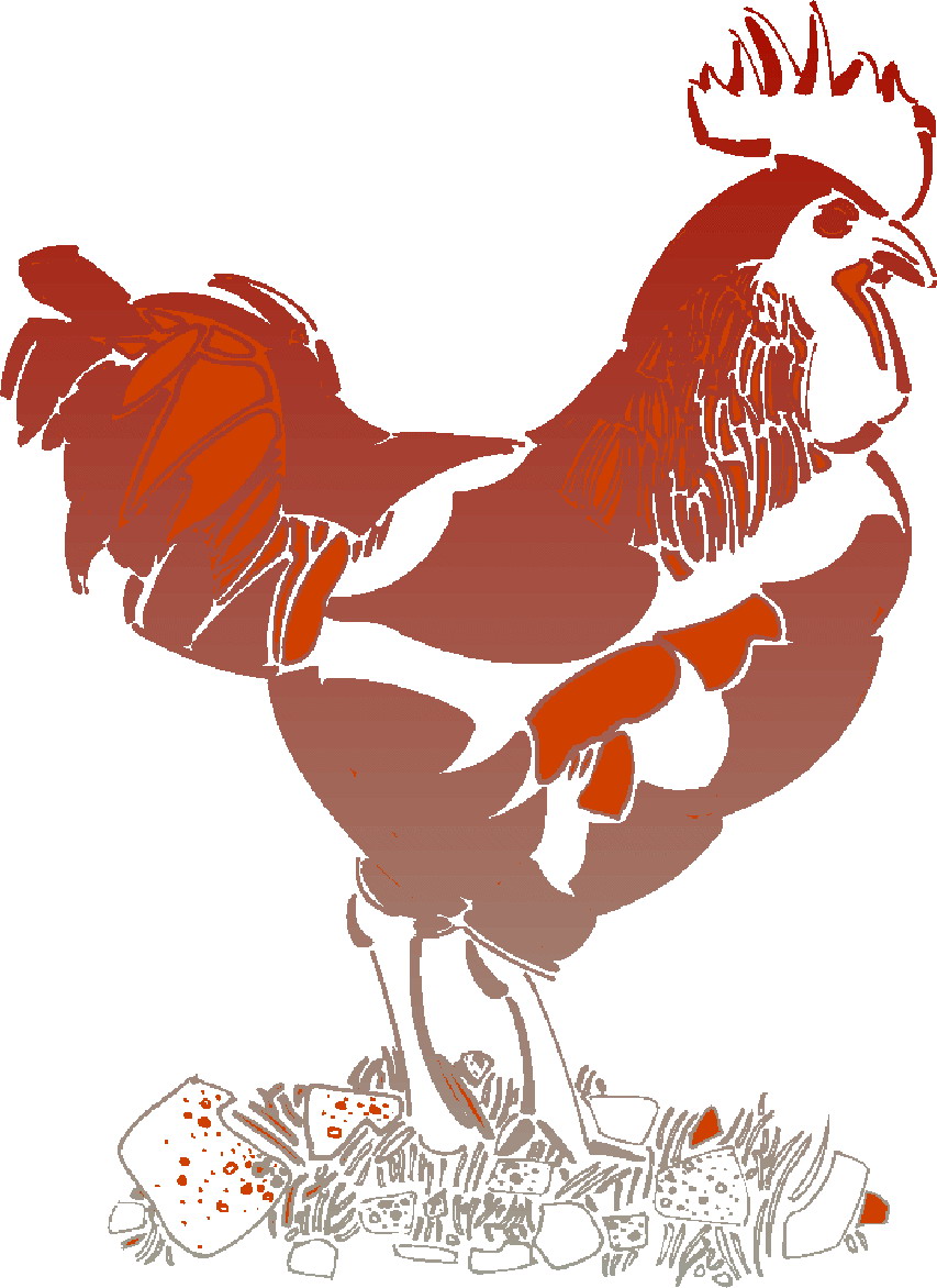 Chickens clip art