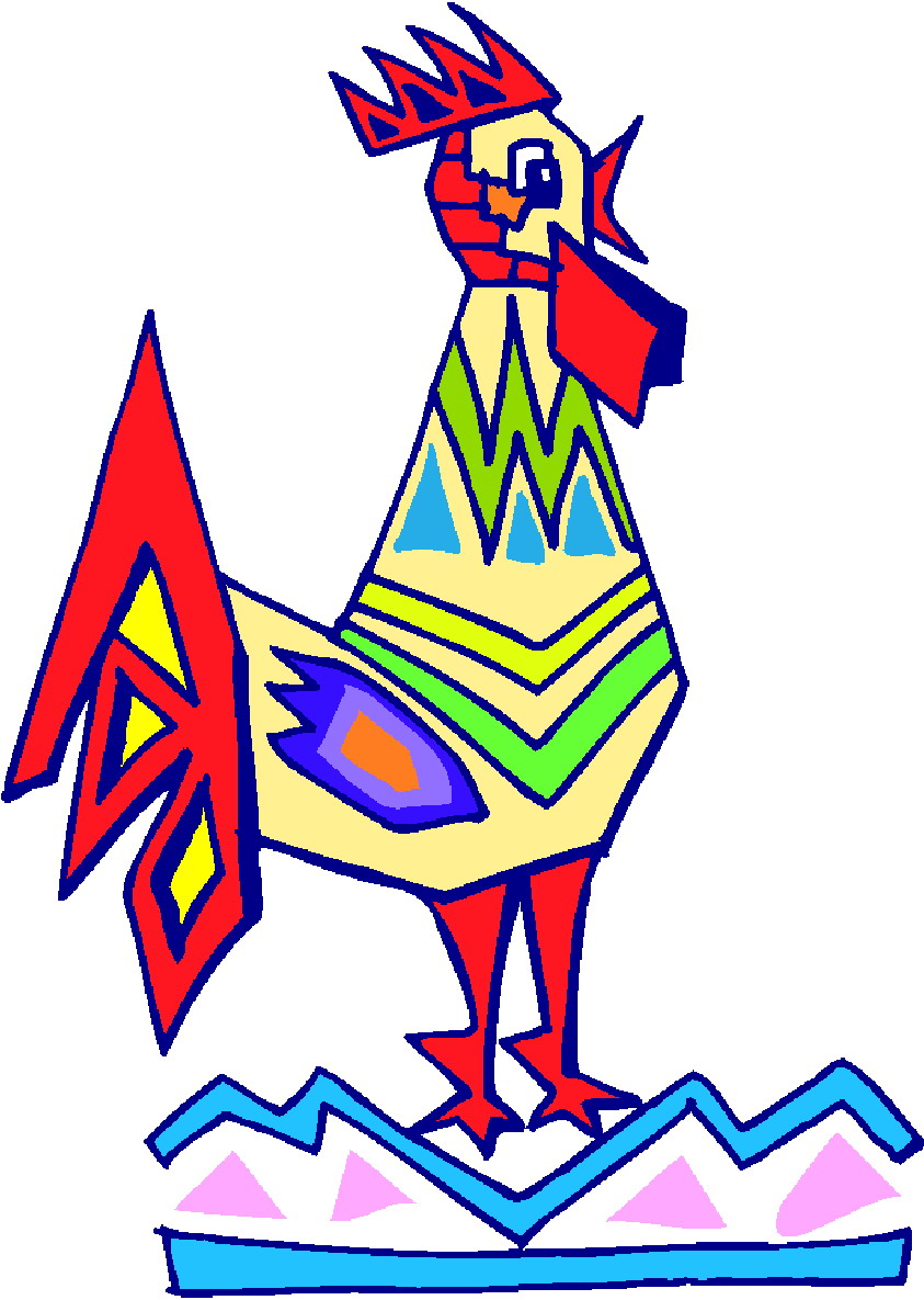 Chickens clip art