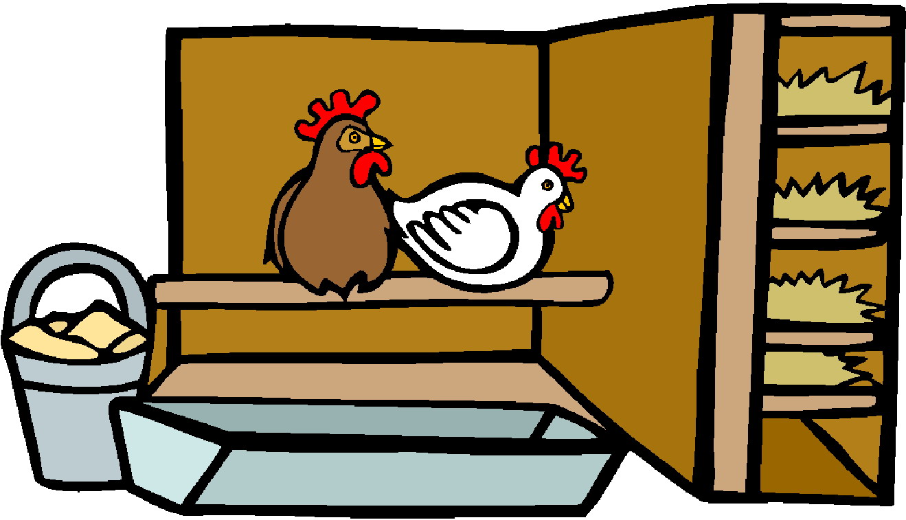 Chickens clip art