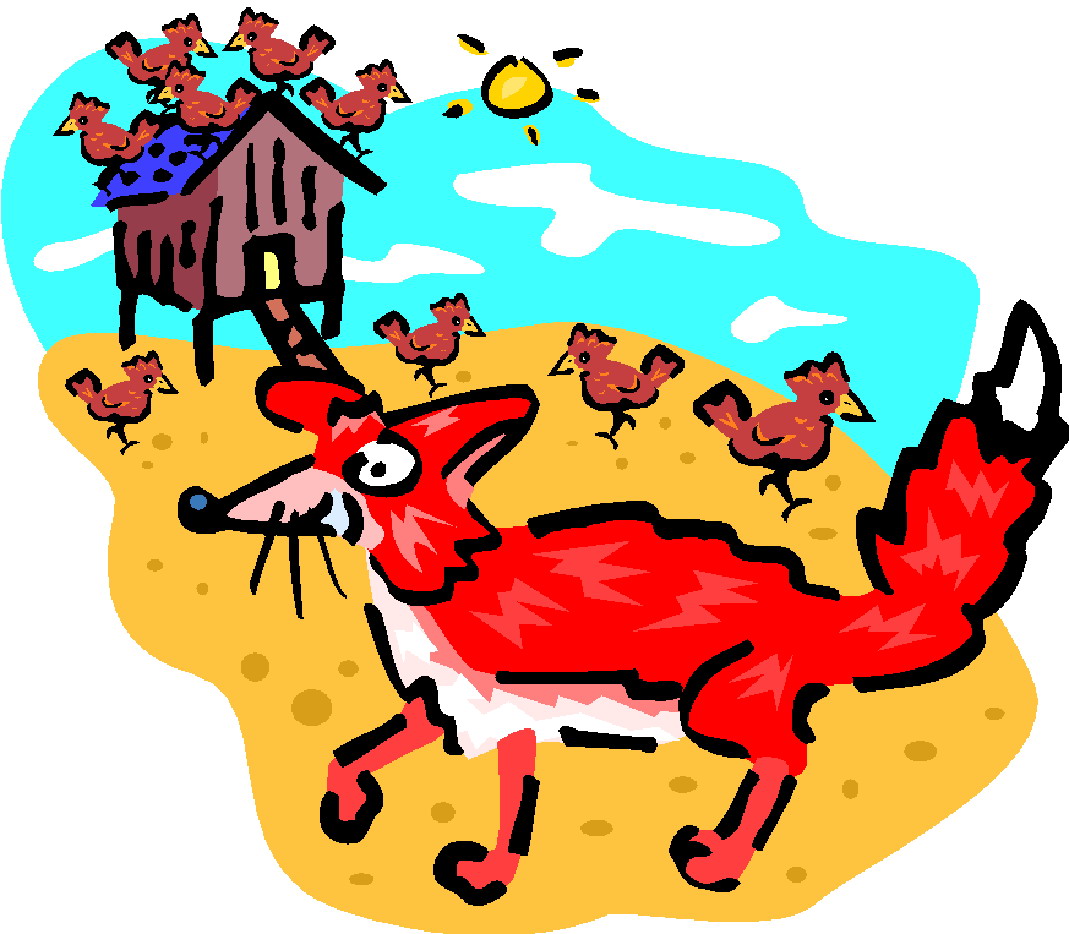 Chickens clip art