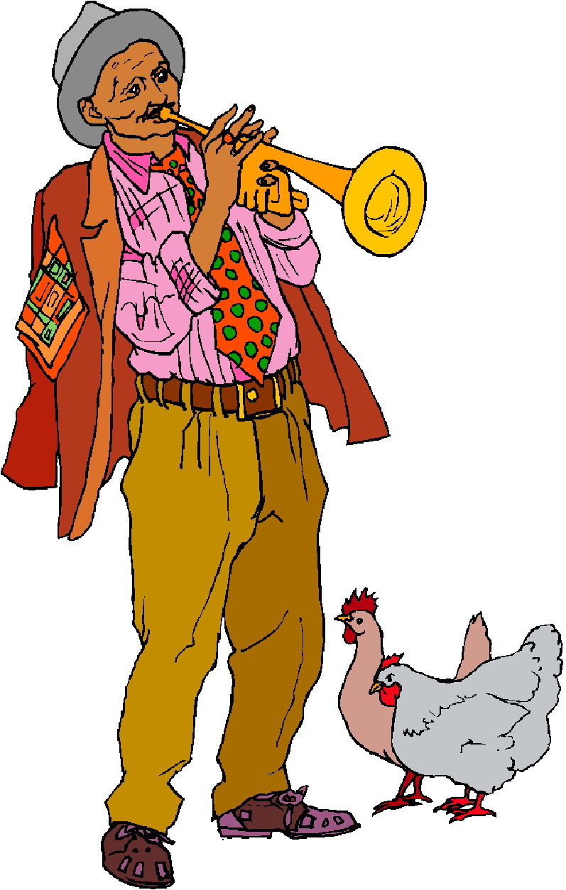 Chickens clip art