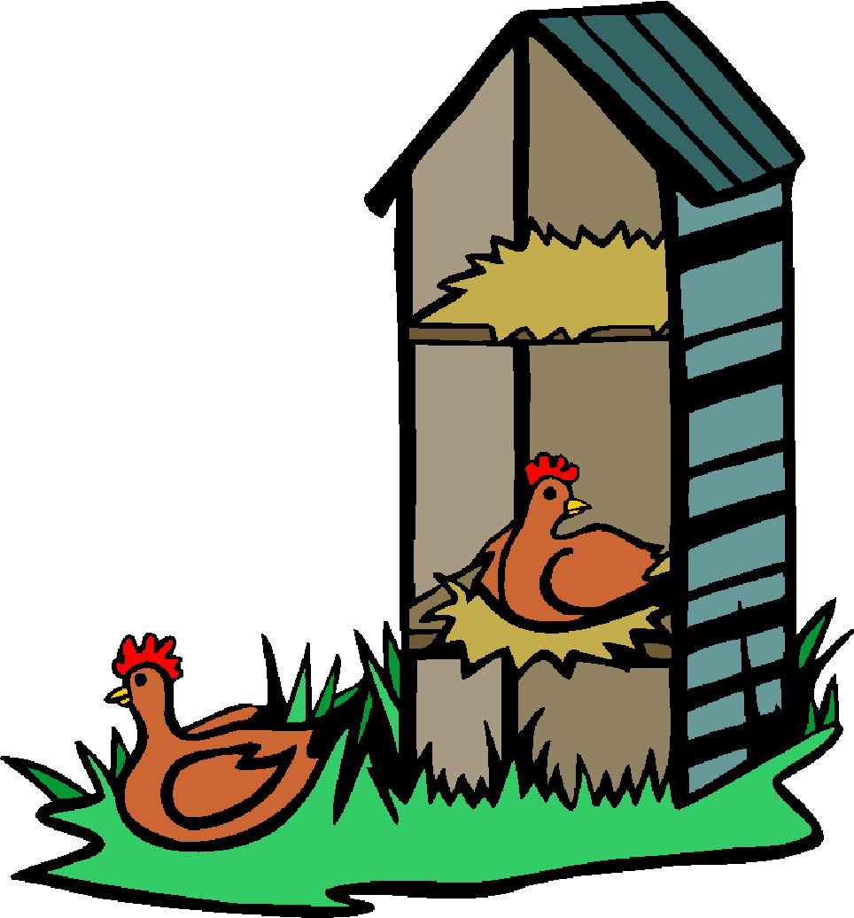 Chickens clip art