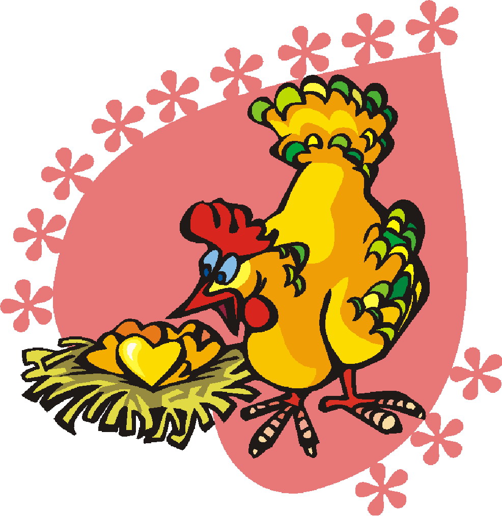 Chickens clip art