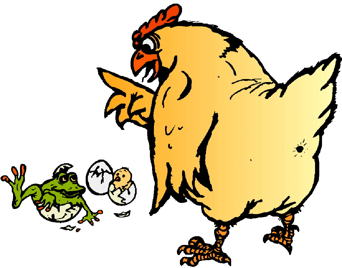 Chickens clip art