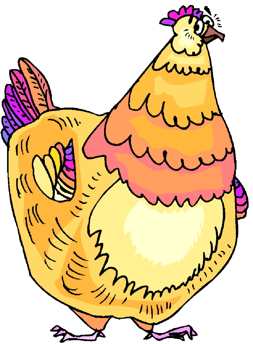 Chickens clip art