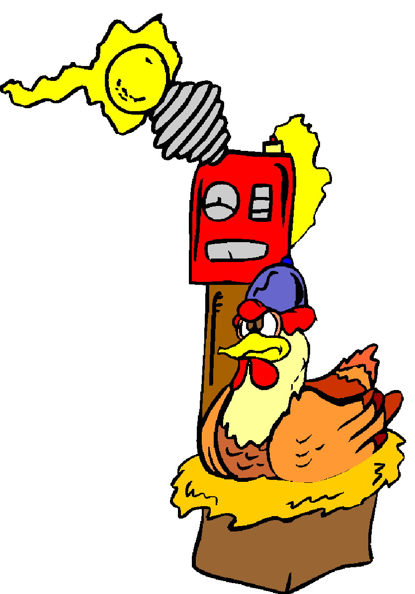 Chickens clip art