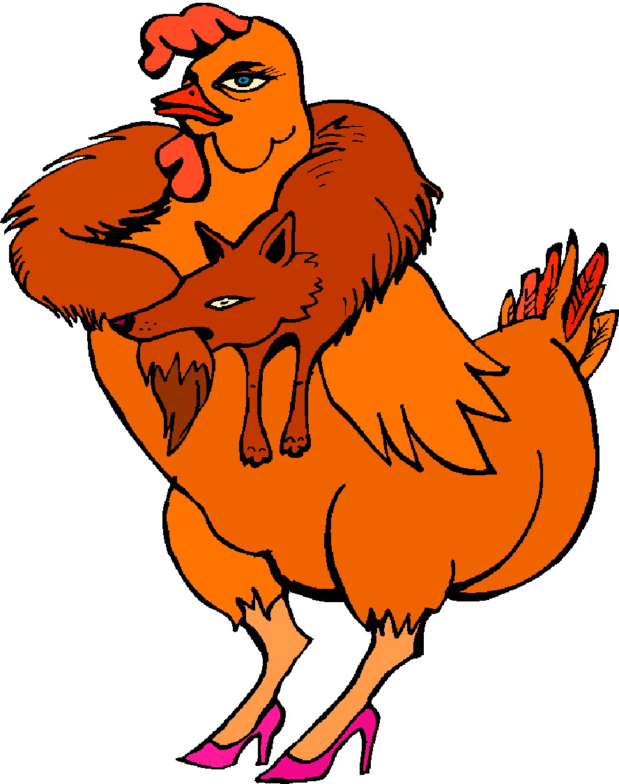 Chickens clip art